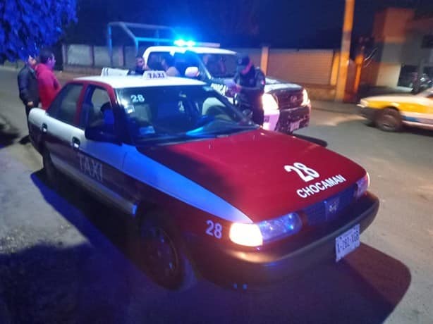 Mujer de casi 60 años en Chocamán lesiona a su pareja con arma de fuego