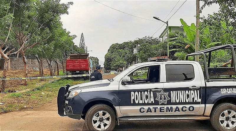 Agreden con arma de fuego a hombre en Catemaco