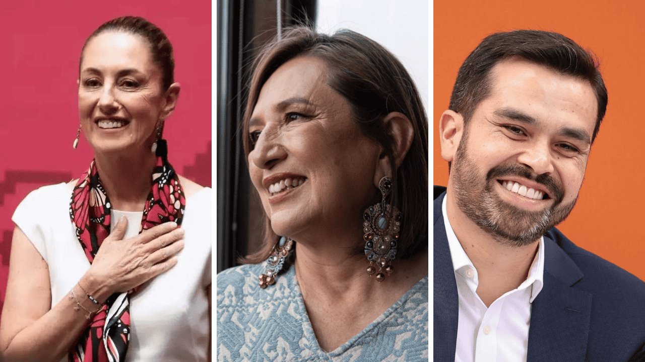 Elecciones 2024: Así va la intención de voto para los candidatos a la presidencia de México