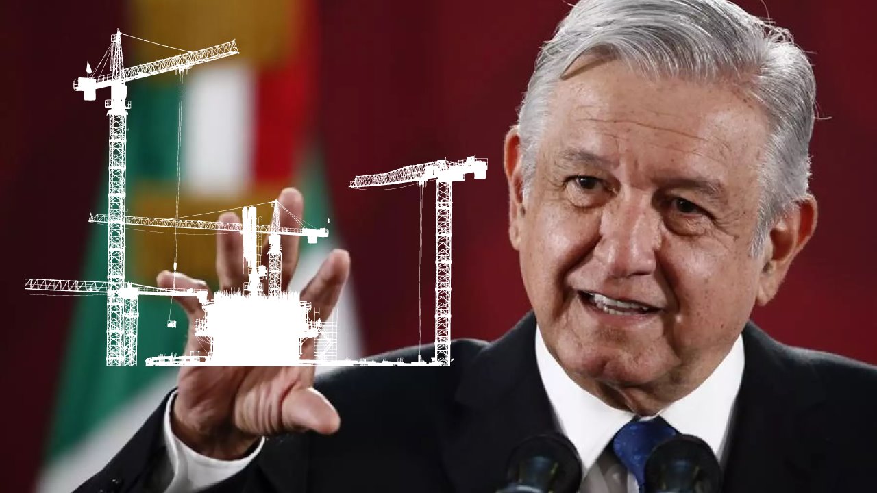 AMLO adelanta obras públicas por veda electora