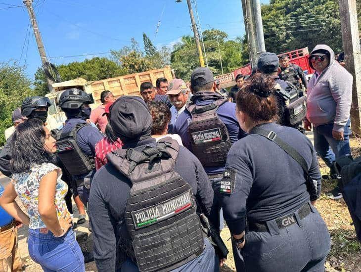 Repruebo cualquier incitación a la violencia: alcalde de Chinameca tras conflicto territorial con Oteapan