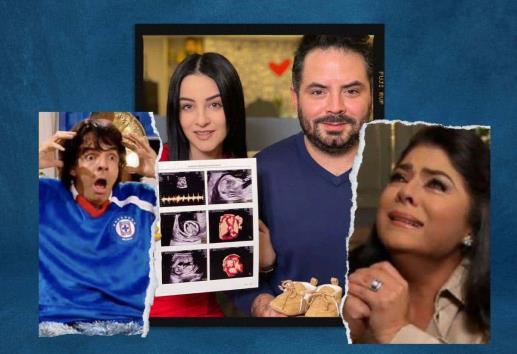 Así fue como José Eduardo Derbez reveló a Eugenio Derbez y Victoria Ruffo que serán abuelos