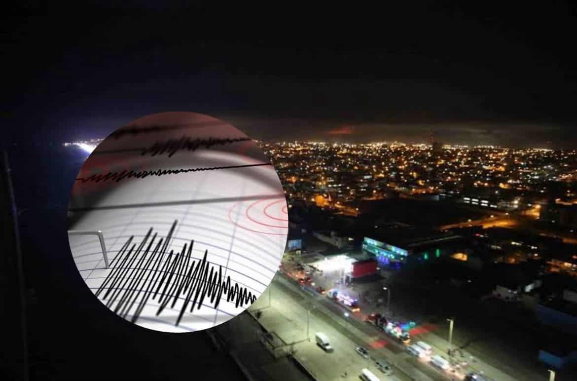 Sismo frente a las costas de Coatzacoalcos; se registró durante la madrugada