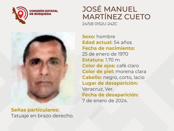 Desaparece José Manuel en la ciudad de Veracruz; urge su localización