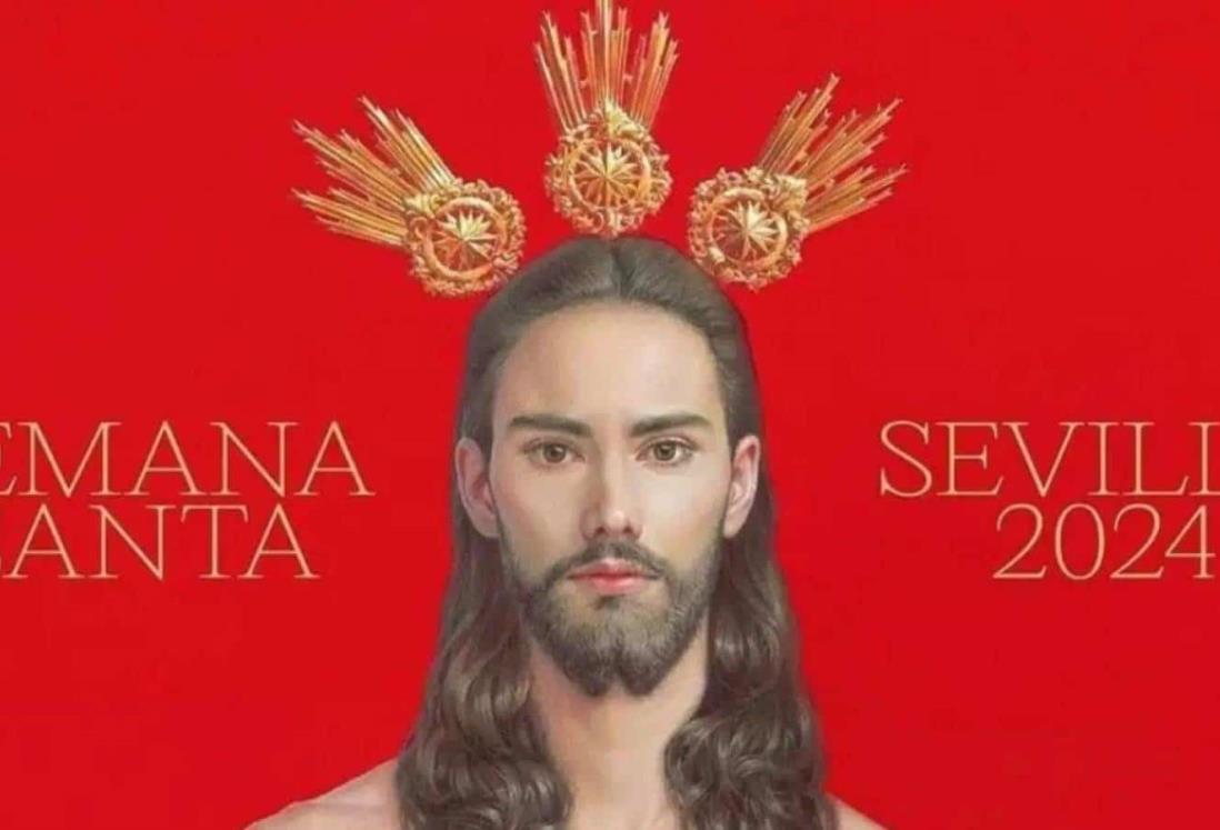 Cartel de cristo de Semana Santa en España desata indignación