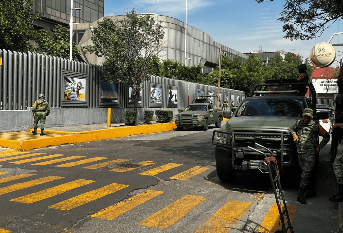 Retiran dispositivo explosivo de la Torre Pemex en CDMX