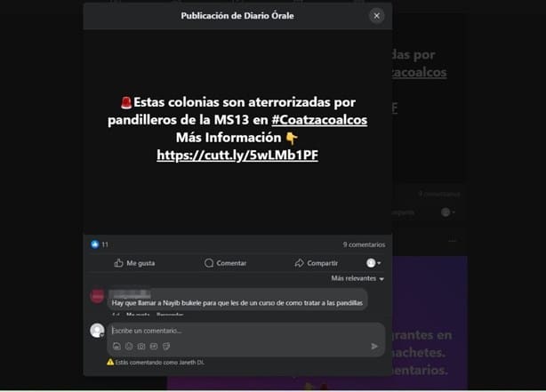 Por este motivo proponen aplicar la ley de Nayib Bukele en Coatzacoalcos