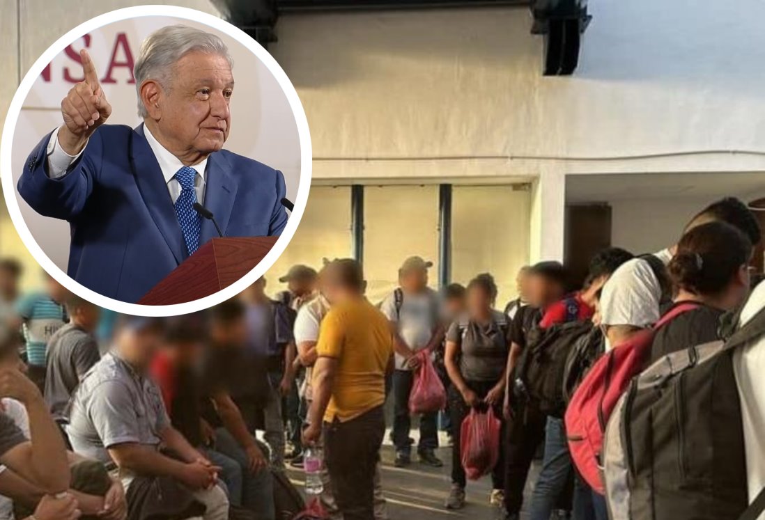 AMLO afirma que Estados Unidos no quiere combatir a fondo la migración