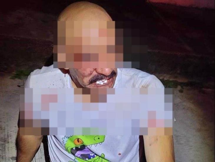 Golpean a ebrio en barrio La Palma en Acayucan