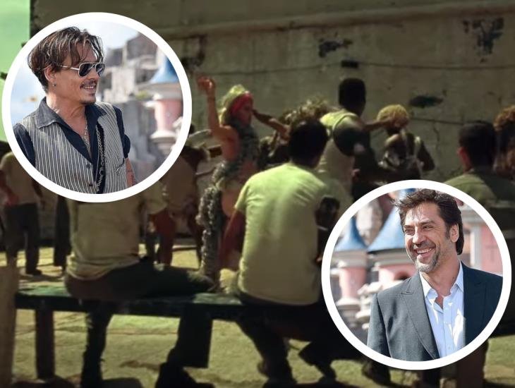 Esta es la película que Johnny Deep y Javier Bardem grabaron en el puerto de Veracruz