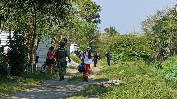 Padre e hijo son atacados por hombre al realizar trabajos de albañilería en Veracruz