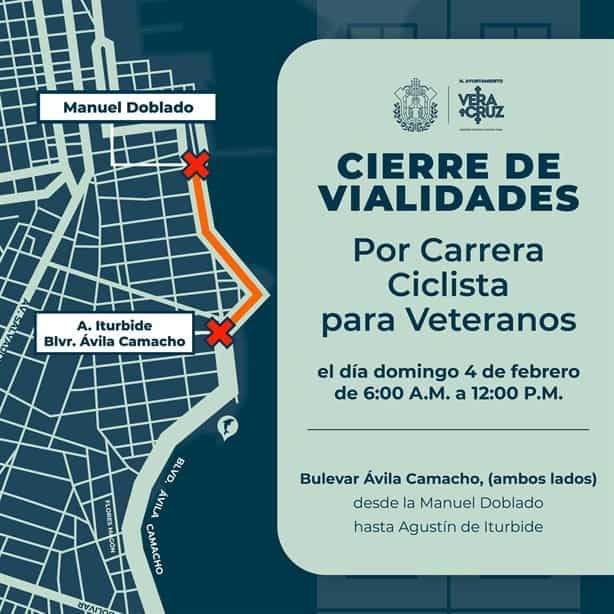 Cerrarán el bulevar Ávila Camacho este domingo por evento deportivo