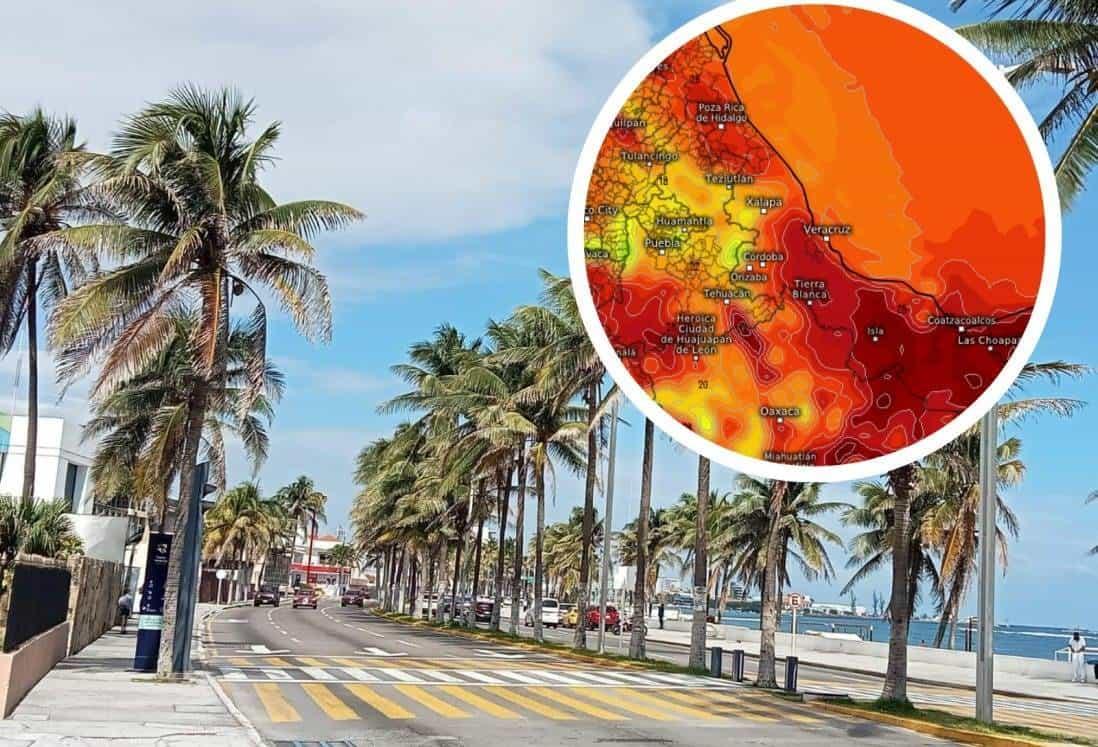 ¿Hoy mucho calor? Así estará el clima en Veracruz para este fin de semana