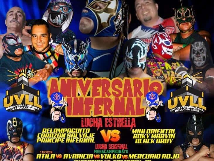 Anuncia noche de lucha libre en el puerto de Veracruz