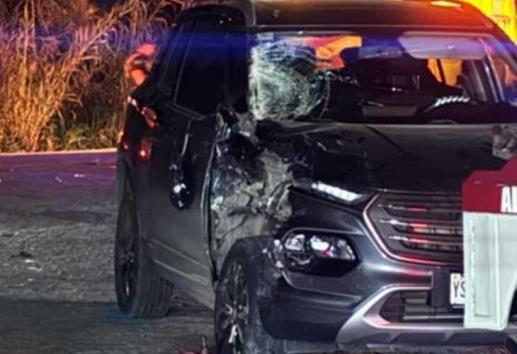 Colisión deja dos fallecidos en la carretera Martínez - San Rafael  