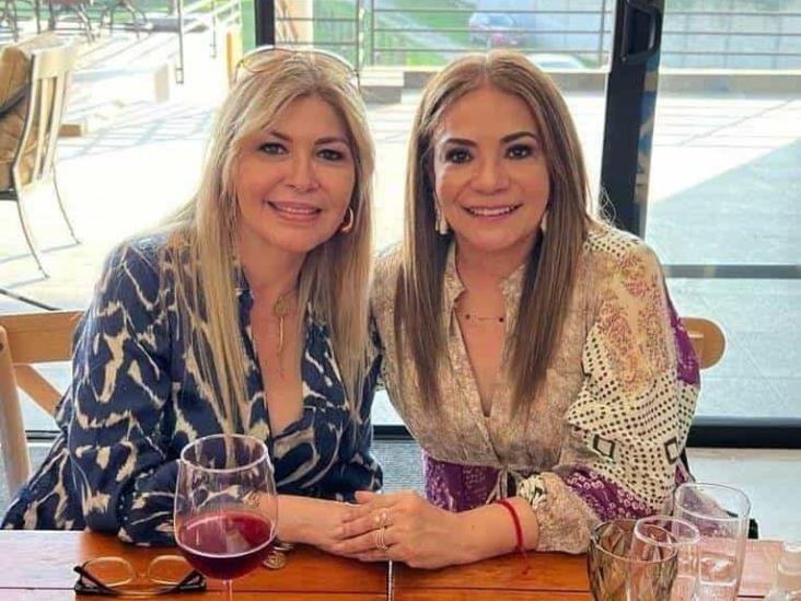 Miriam Olguín disfruta en exclusivo brunch