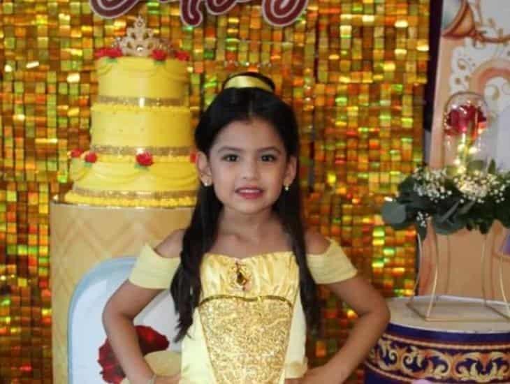 Karla Virginia Suárez Crespo fue festejada por sus 5 años de vida