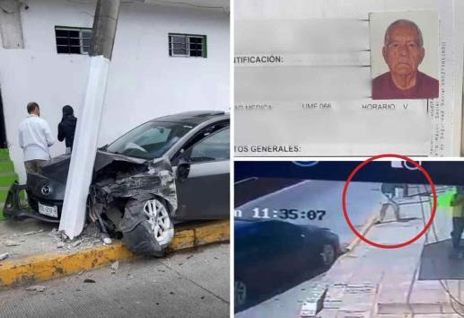 Muere adulto mayor tras ser atropellado en Lázaro Cárdenas, en Xalapa