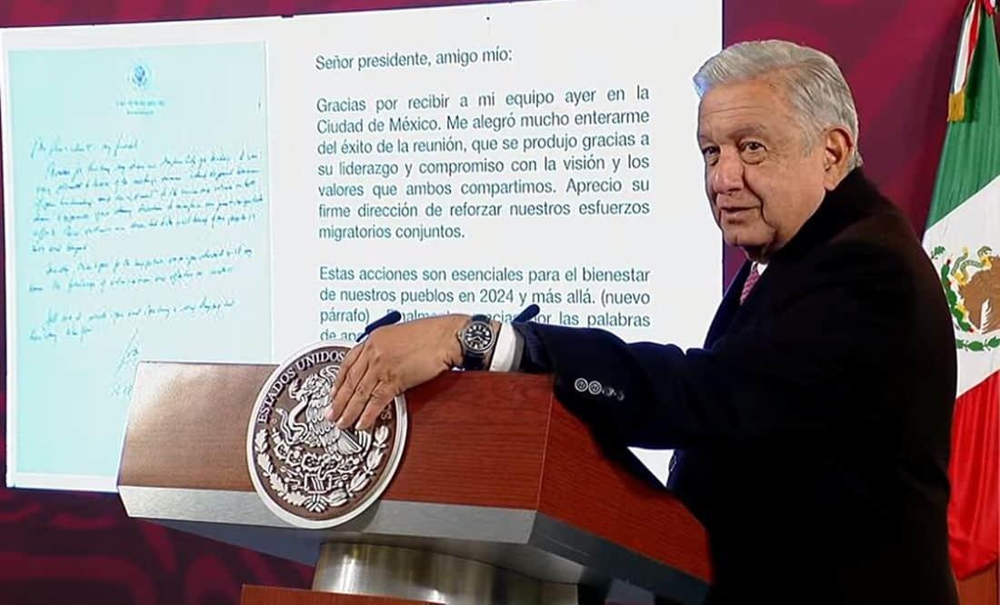 AMLO se reunirá con comitiva de Estados Unidos; abordarán temas migratorios