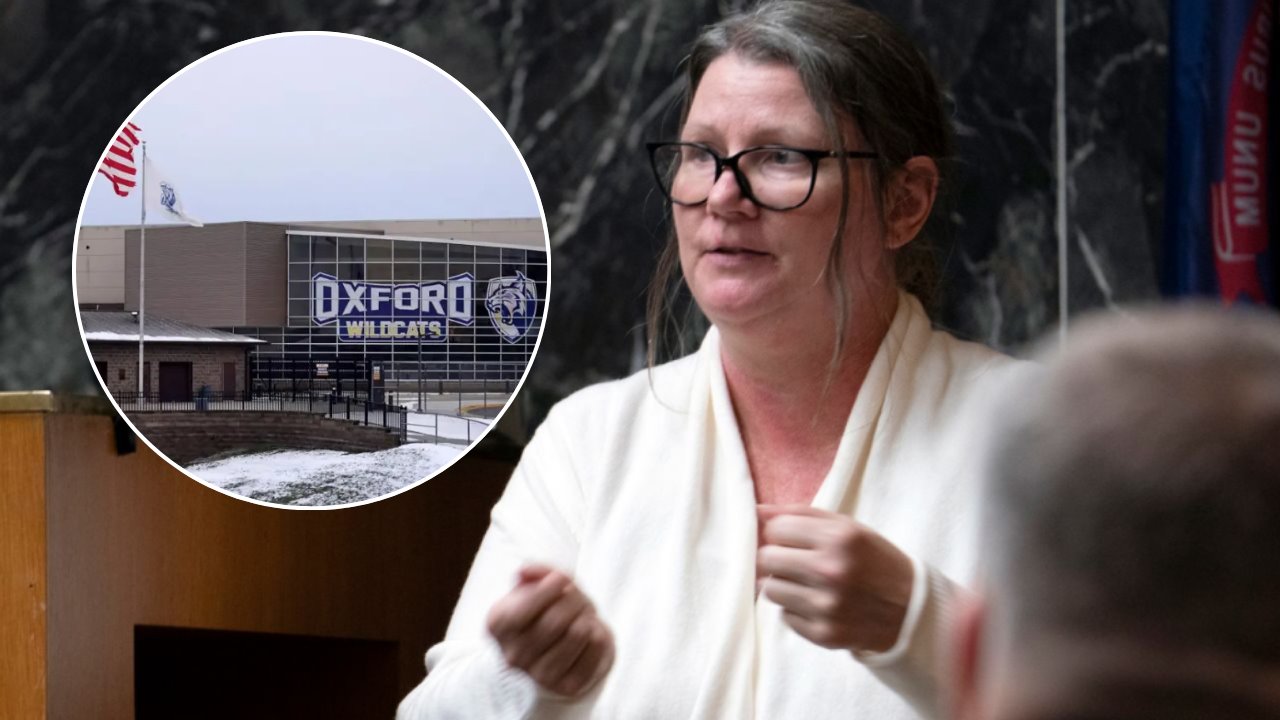 Condenan por homicidio involuntario a madre del tirador escolar de Michigan en 2021