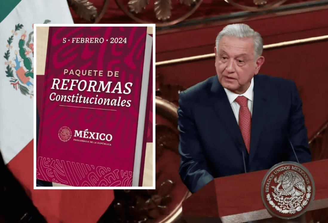 En esto consisten las iniciativas de reforma a nivel Constitucional presentadas por AMLO