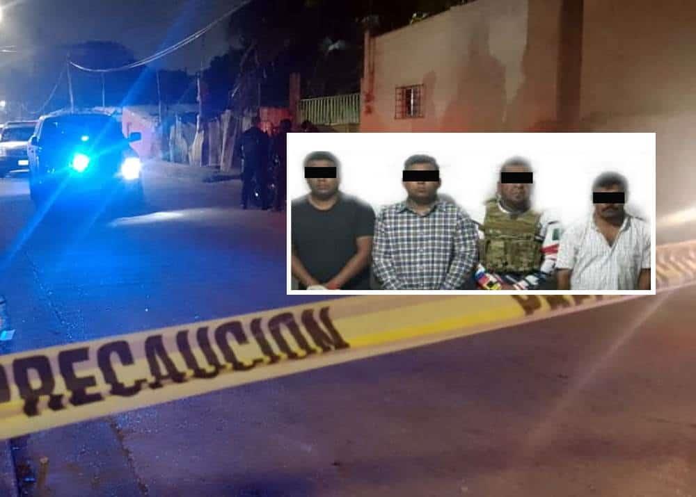 Caen presuntos generadores de violencia en Coatzacoalcos; les aseguran armamento y explosivos