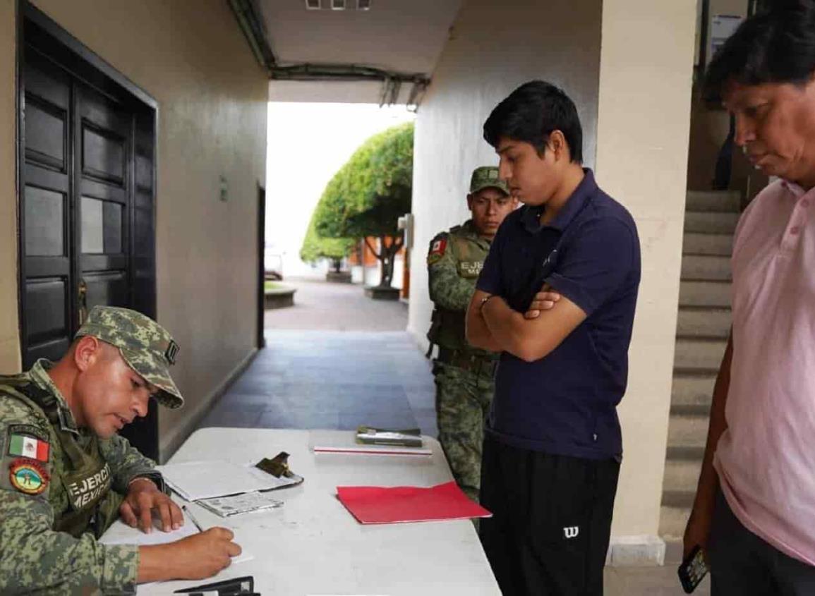 Continúa convocatoria para solicitar precartilla del Servicio Militar Nacional