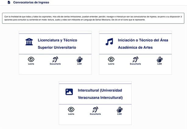 Así será el nuevo portal de la Universidad Veracruzana para estudiantes de nuevo ingreso