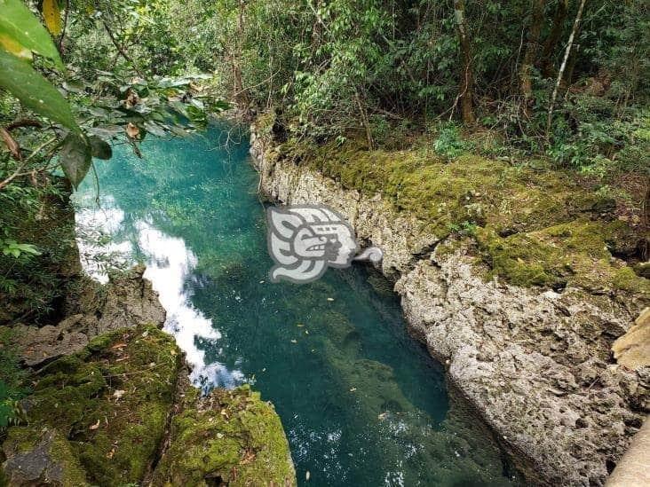 Esta laguna tiene forma de corazón y está muy cerca de Coatzacoalcos