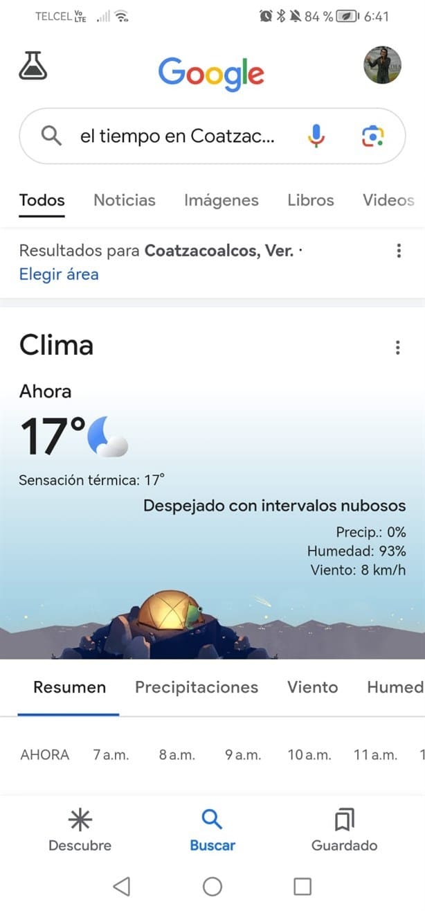 Mañana fría en Coatzacoalcos: a esta temperatura amaneció