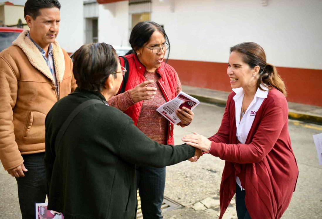 Seguiré trabajando por la transformación de Veracruz: Mónica Robles