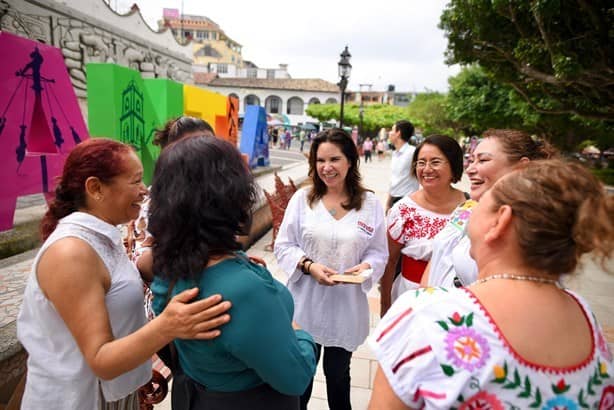 Seguiré trabajando por la transformación de Veracruz: Mónica Robles