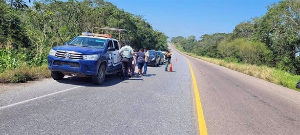 Muere sayuleño tras derrapar sobre la Transístmica | VIDEO