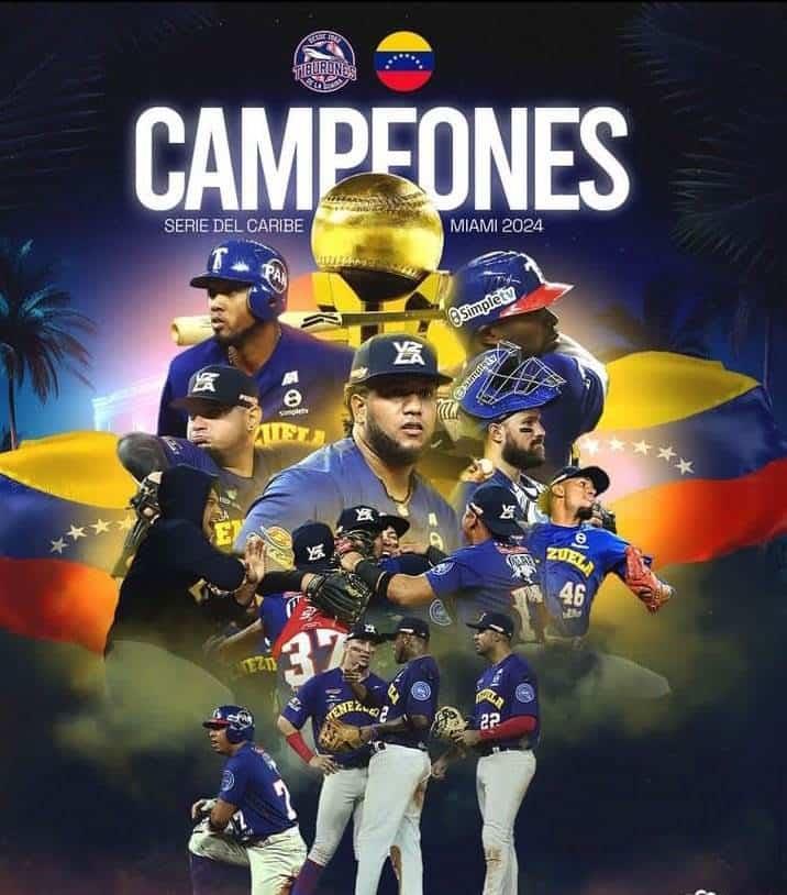 Se corona Venezuela en la Serie del Caribe 2024