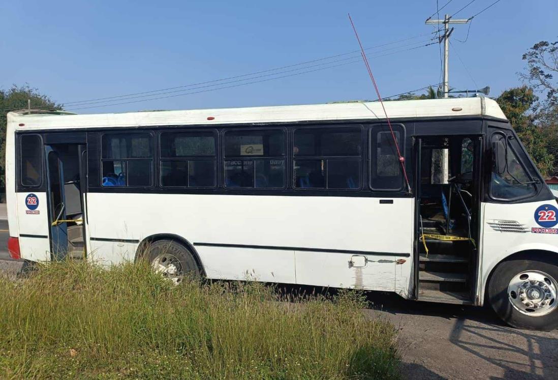 Trabajador sufre infarto abordo de autobús urbano en Veracruz