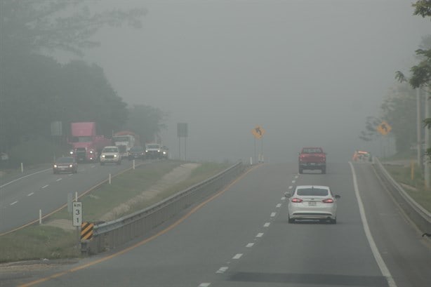 Aparición de niebla sorprende en Agua Dulce, era tan densa que pensaron que era humo