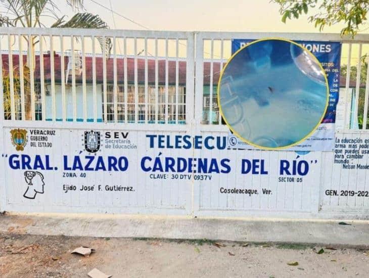 Alumnos de Cosolea se enfermaron tras presuntamente beber agua de un garrafón