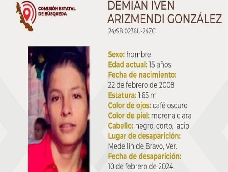 Desaparece menor de edad en Medellín; estas son sus señas particulares