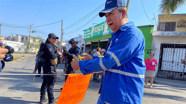 Bloquean avenida Dos Bahías, en Río Medio, para exigir justicia tras fallecimiento de mujer atropellada