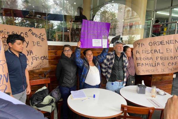 FGE Veracruz sigue sin aceptar pruebas en favor de cafetaleros acusados de incendio
