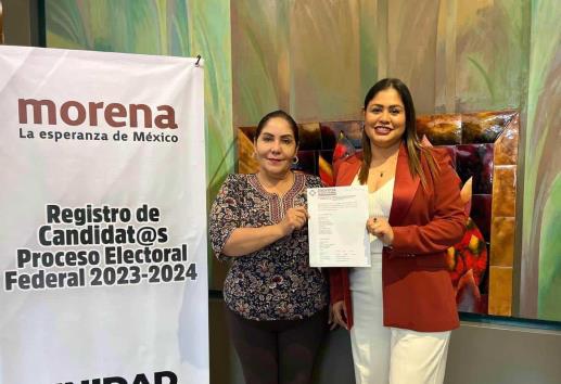 Claudia Tello y Raquel Bonilla irán en la segunda fórmula de Morena al Senado por Veracruz