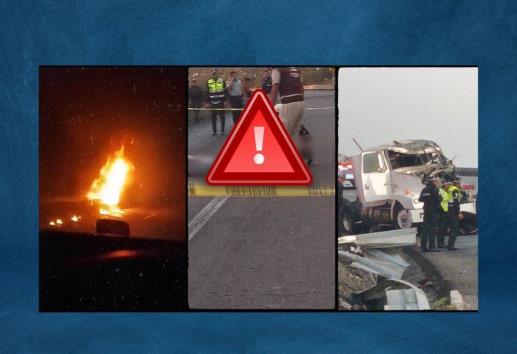 Persona atropellada en libramiento de Xalapa era operador del tráiler incendiado
