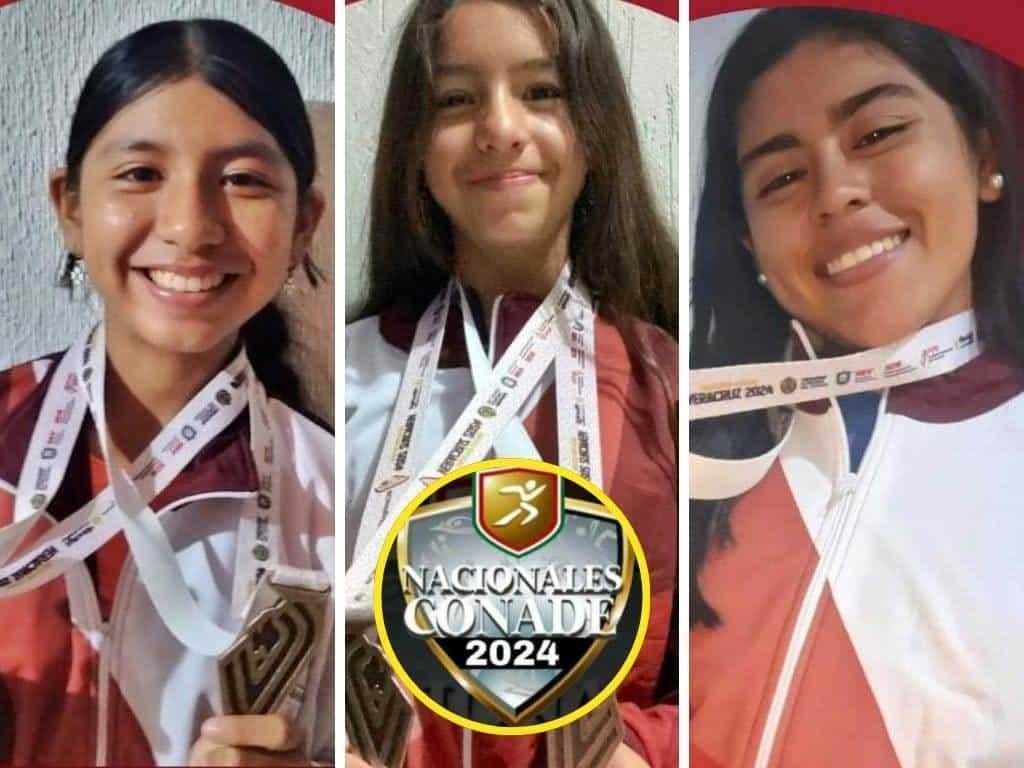 Juegos CONADE 2024: oro, plata y bronce para Coatzacoalcos en ciclismo