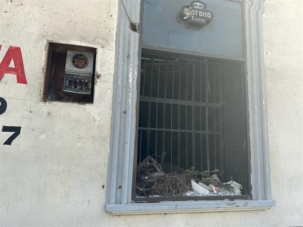 Advierten foco de infección por local comercial abandonado en el centro de Veracruz