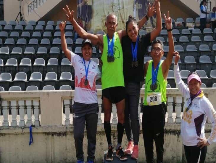 Atletas nanchitecos obtuvieron medallas de primer y segundo lugar en competencias estatales