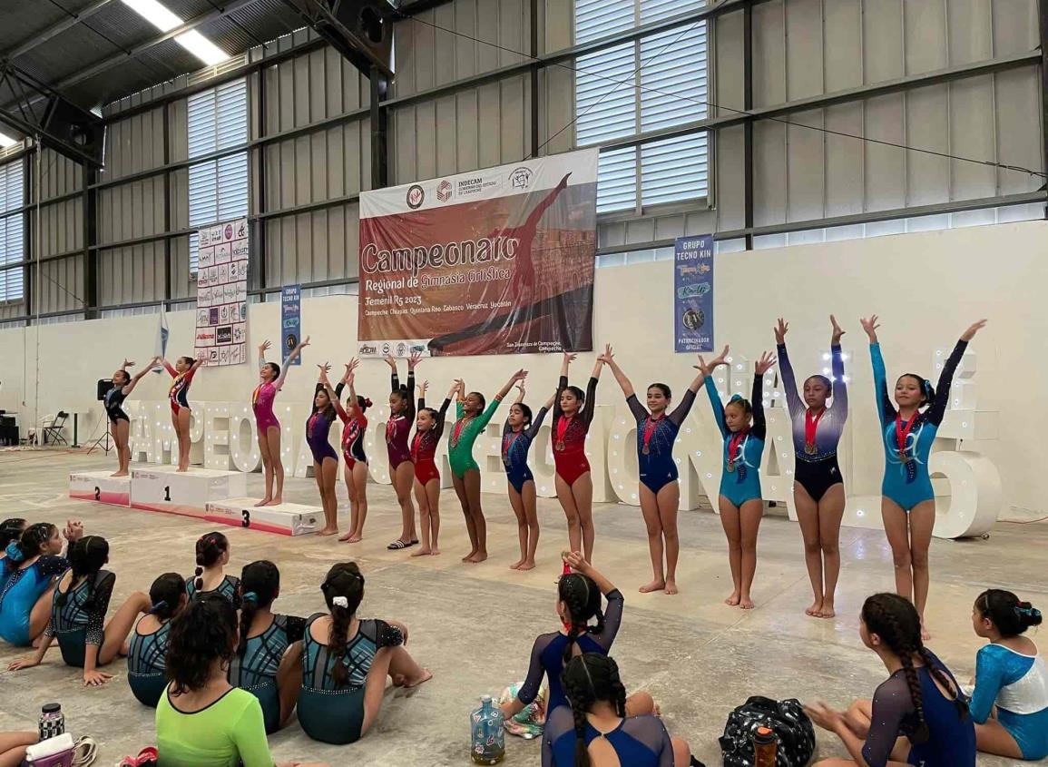 Atletas de Coatzacoalcos participarán en torneo de gimnasia artística