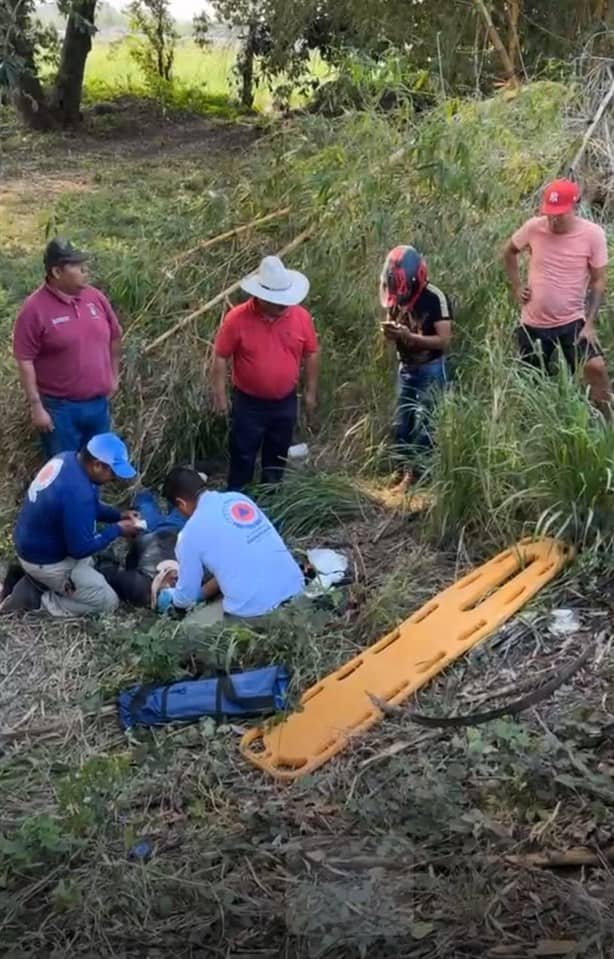 Derrapa obrero del ingenio La Gloria en Úrsulo Galván, en Veracruz