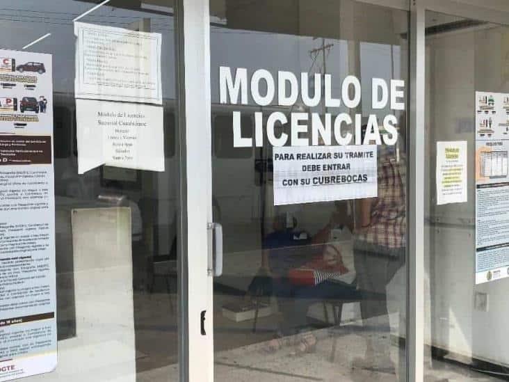 Este es el nuevo módulo de licencias en Boca del Río con trámite rápido