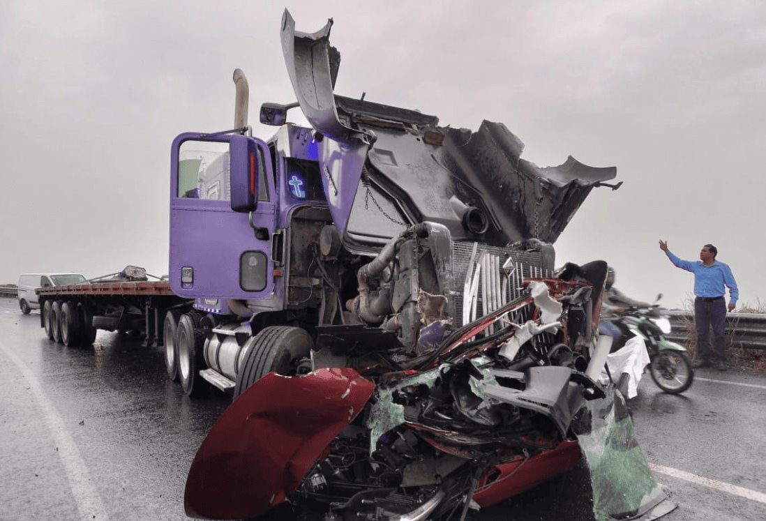 Fallecido tras trágico accidente en carretera de Alvarado, Veracruz