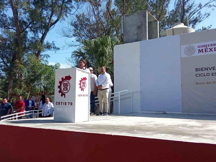 Inauguran semestre en el CBTIS 79